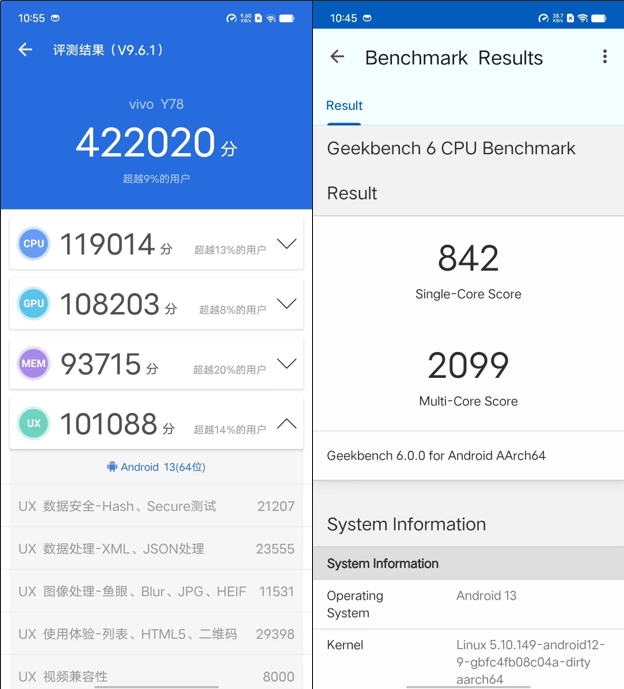 1399元入手好屏高颜值 vivo Y78全面评测